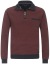 Thumbnail 1- Casa Moda Sweatshirt Pullover - Troyerkragen - Struktur - rot