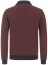 Thumbnail 2- Casa Moda Sweatshirt Pullover - Troyerkragen - Struktur - rot