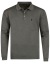 Thumbnail 1- Hajo Poloshirt - Regular Fit - Langarm - Softknit - anthrazit