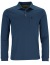 Thumbnail 1- Hajo Poloshirt - Regular Fit - Langarm - Softknit - petrol