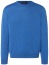 Thumbnail 1- MAERZ Muenchen Pullover - Classic Fit - Rundhals - Merinowolle - blau