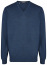 Thumbnail 1- MAERZ Muenchen Pullover - Classic Fit - V-Ausschnitt - Merinowolle - dunkelblau