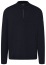 Thumbnail 1- MAERZ Muenchen Pullover - Regular Fit - Troyerkragen - Struktur - dunkelblau