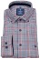 Thumbnail 1- Redmond Hemd - Comfort Fit - Button Down Kragen - kariert - rot / blau