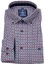 Thumbnail 1- Redmond Hemd - Comfort Fit - Button Down Kragen - Print - rot / blau