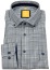 Thumbnail 1- Redmond Hemd - Modern Fit - Button Down Kragen - kariert - blau / beige