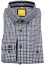 Thumbnail 1- Redmond Hemd - Modern Fit - Button Down Kragen - kariert - blau / braun