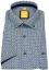 Thumbnail 1- Redmond Kurzarmhemd - Modern Fit - Button Down Kragen - blau / gelb