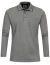 Thumbnail 1- Redmond Poloshirt - Regular Fit - Langarm - Wash and Wear - grau